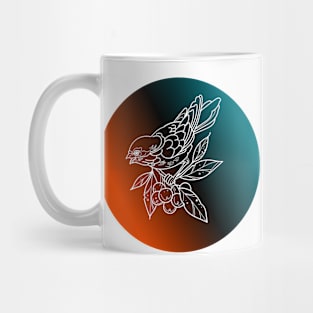 autumn bird Mug